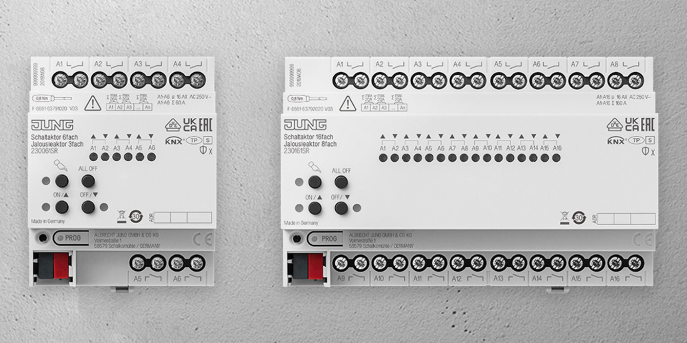 KNX Schalt- und Jalousieaktoren bei DSM Elektrotechnik GmbH in Meiningen