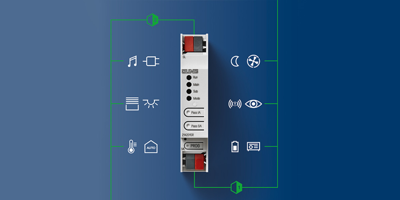 KNX Bereichs- und Linienkoppler bei DSM Elektrotechnik GmbH in Meiningen