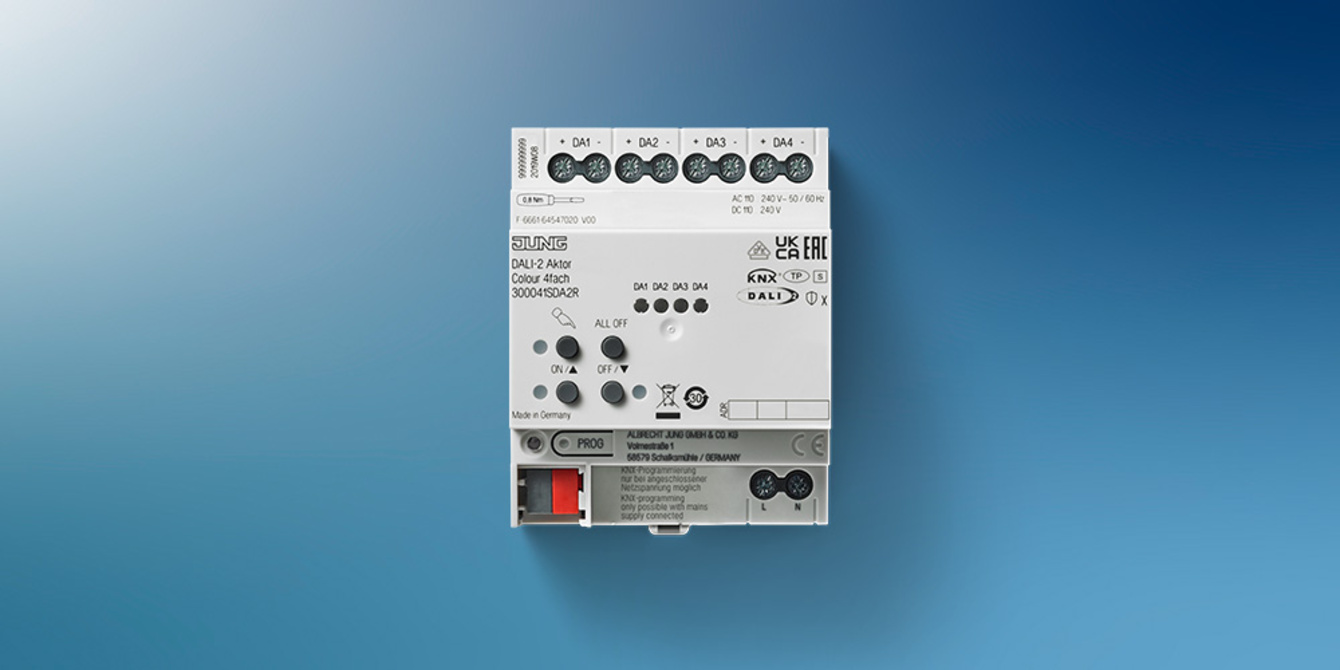 KNX DALI 2 Gateway Colour bei DSM Elektrotechnik GmbH in Meiningen